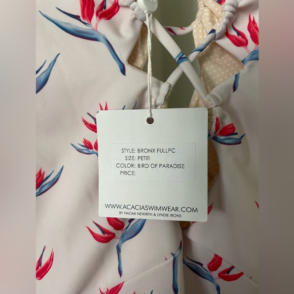 NWT Acacia P Bird Of Paradise Bronx One Piece 🕊️ - Picture 5 of 5